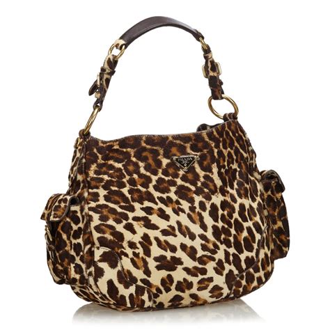 prada leopard handbag|vintage prada handbag leather.